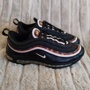 Nike Air Max 97 Premium Tortoiseshell CU4751-001 Women’s 11 Black Copper Sneaker
